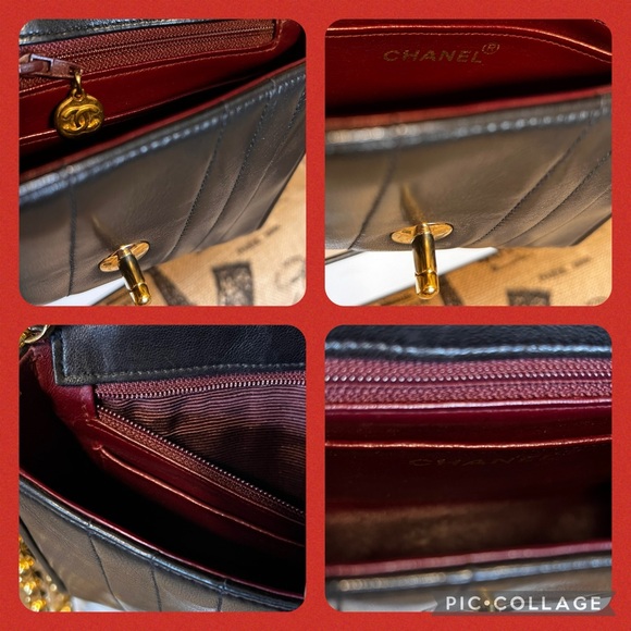 CHANEL Quilted Vertical Lambskin mini - Picture 11 of 15